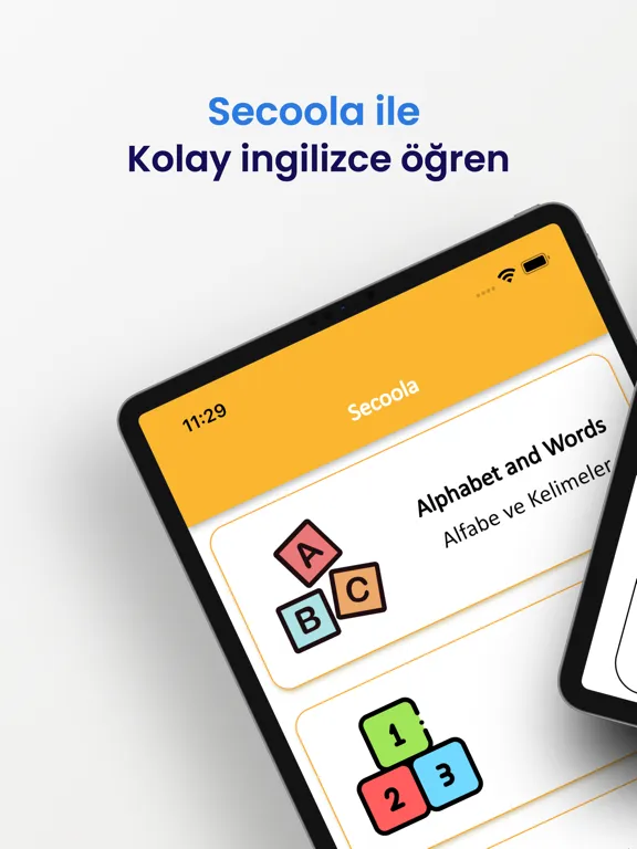 Ảnh chụp màn hình của Secoola- Kolay İngilizce Öğren iPad 