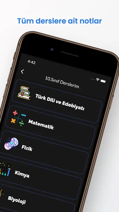 Capturas de pantalla de Litos - Lise Ders Notları