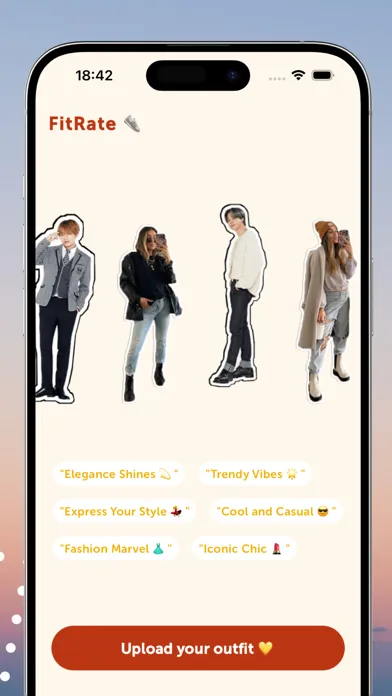 FitRate AI - Fashion Coach 스크린샷