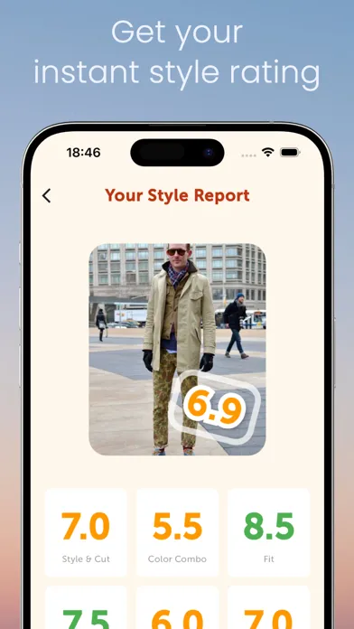 FitRate AI - Fashion Coach 스크린샷