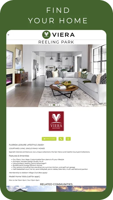 Explore Viera Screenshots