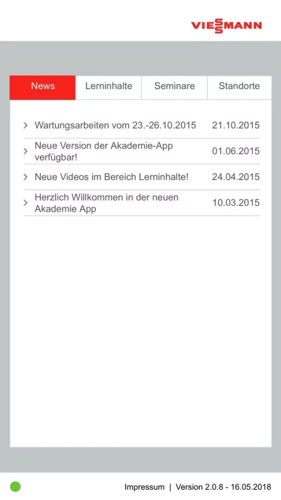 Screenshot di Akademie