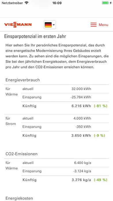 Gebäude-Energie-Spar-Check Ekran Görüntüleri
