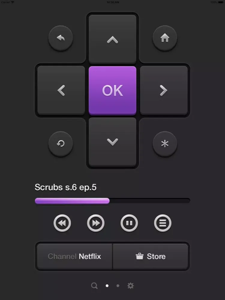 Remote Control for Roku TV Pro iPad  سکرین شاٹس