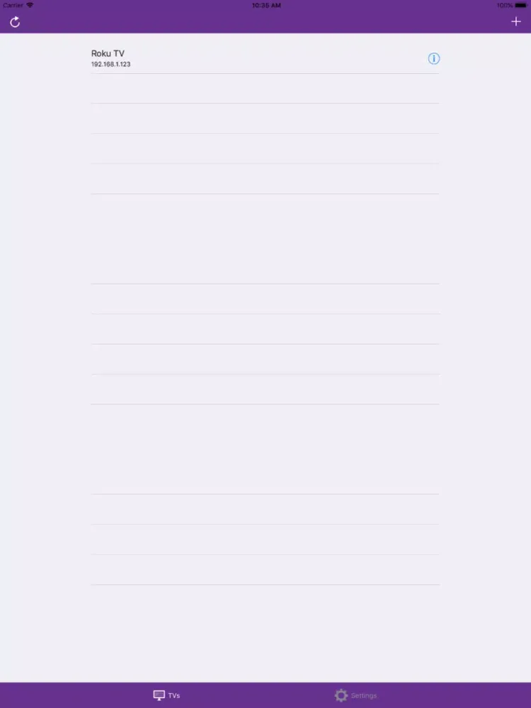 Remote Control for Roku TV Pro iPad  سکرین شاٹس