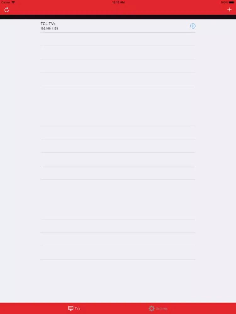 Remote Control for TCL TVs Pro iPad  سکرین شاٹس