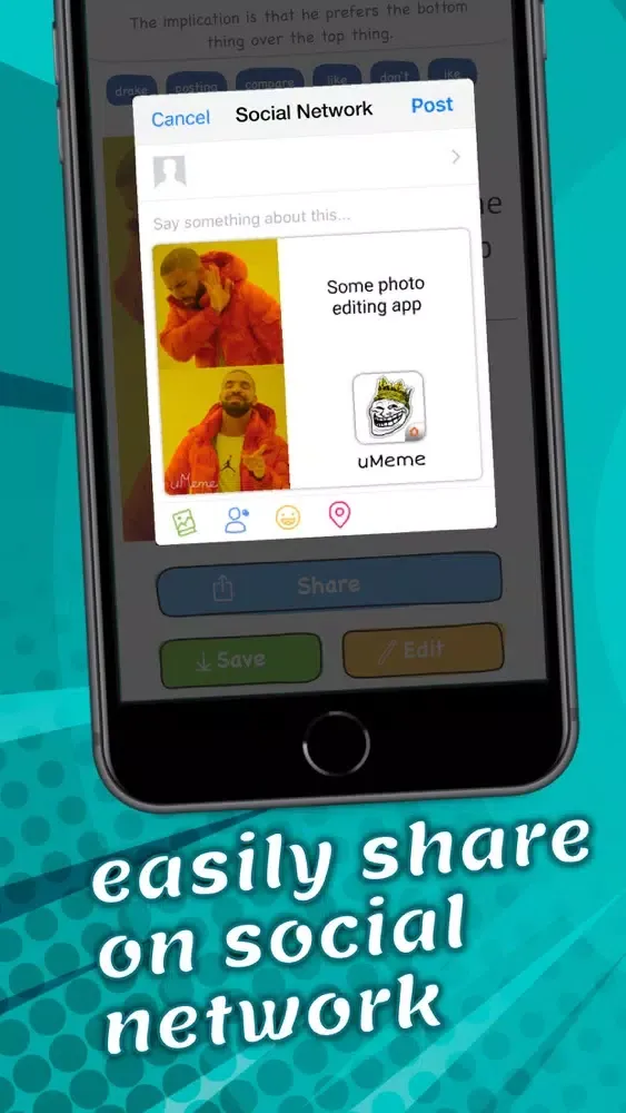 uMeme - Your Meme Maker Ekran Görüntüleri
