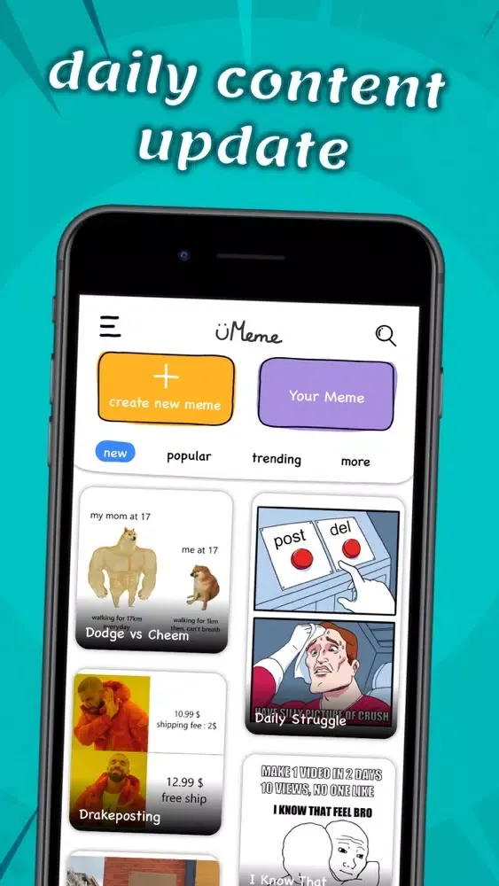 uMeme - Your Meme Maker Ekran Görüntüleri