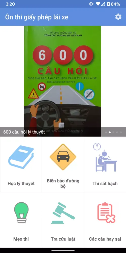 Ôn thi GPLX应用截图