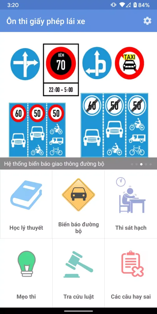 Ôn thi GPLX应用截图