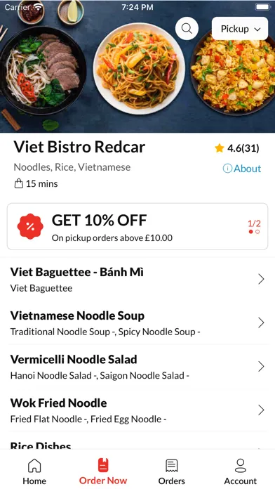 Captures d'écran de Viet Bistro Redcar
