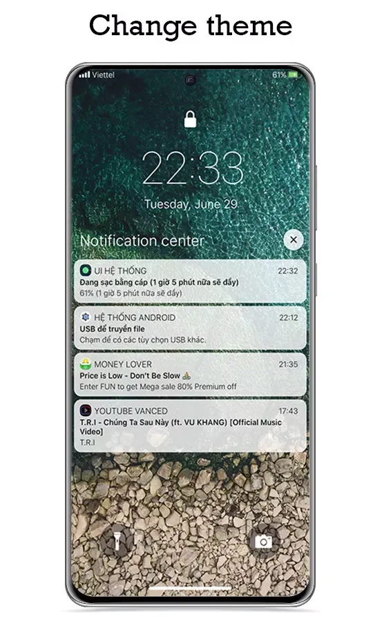 Lock Screen iOS Screenshots