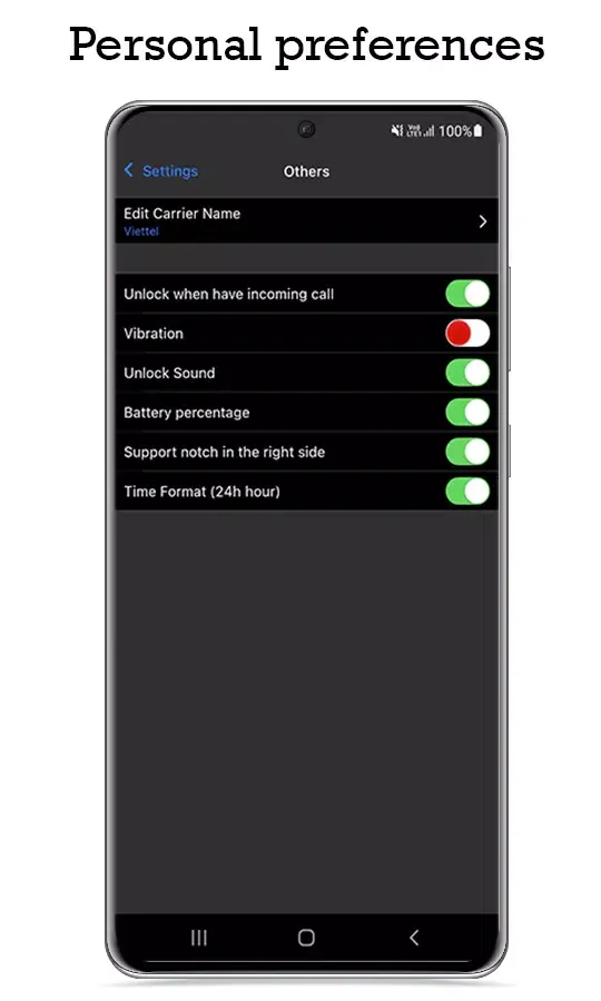 Lock Screen iOS Screenshots