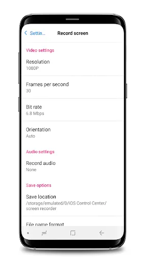 Control Center OS 15 Screenshots