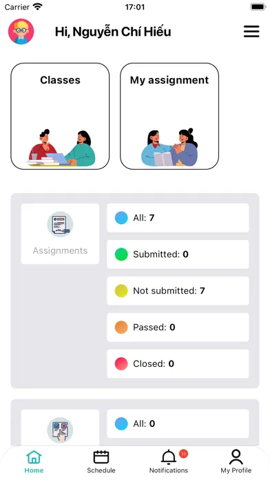 Tangkapan skrin Language Hub
