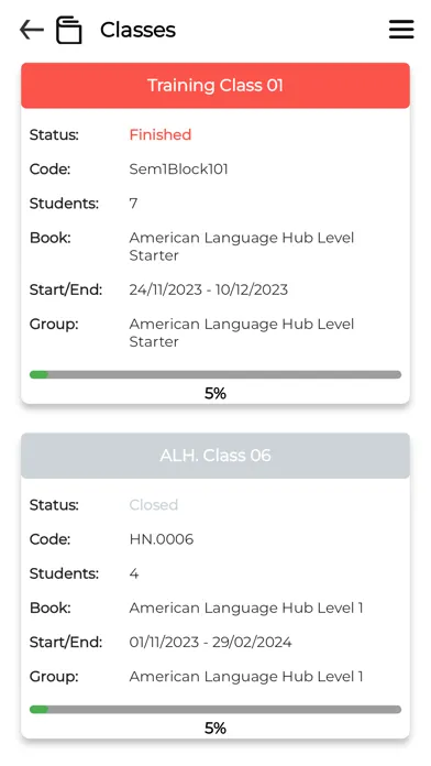 Tangkapan skrin Language Hub