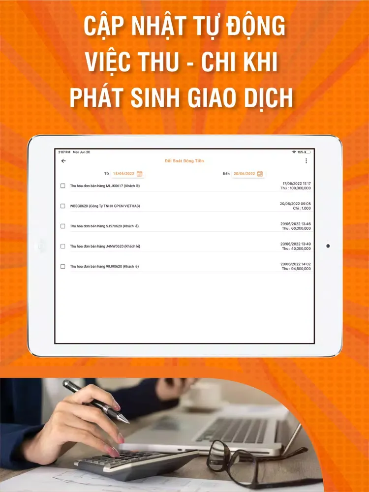 Quản lý nhà hàng Viethas iPad  Screenshots