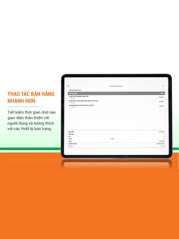 Quản lý bán hàng Viethas iPad  Screenshots