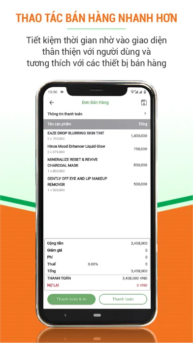 Quản lý bán hàng Viethas Screenshots