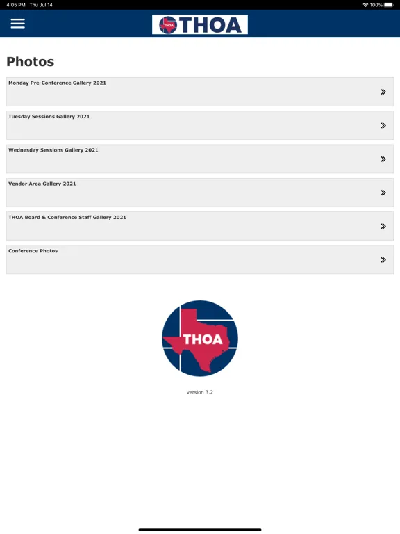 THOA Inc. iPad  Screenshots