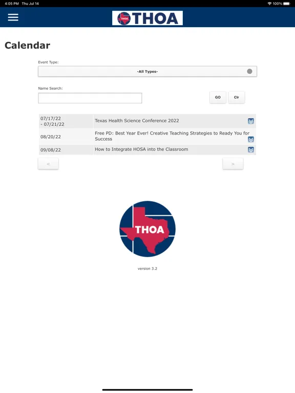 THOA Inc. iPad  Screenshots