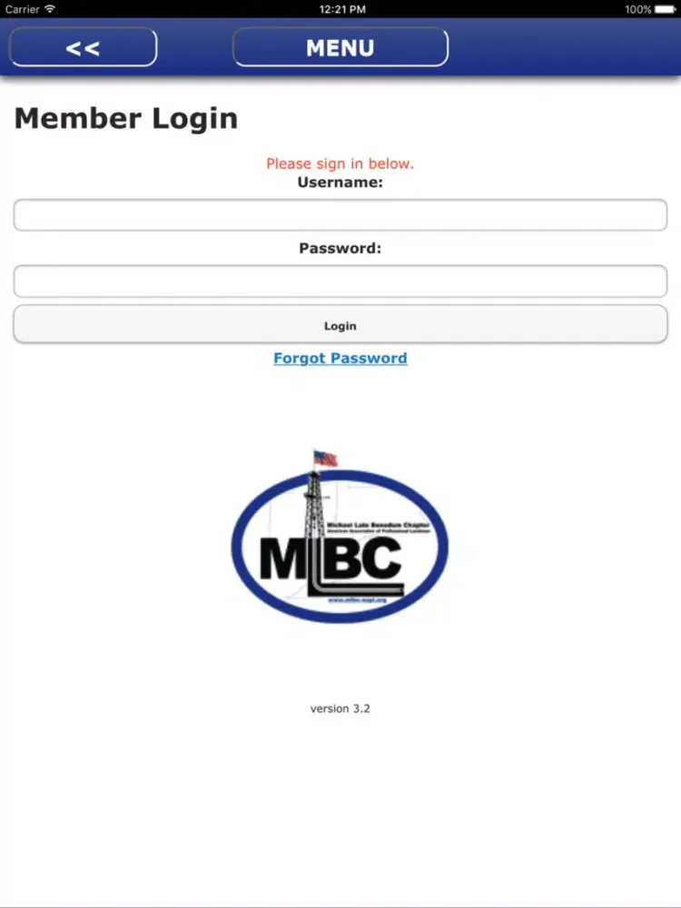MLBC Mobile App iPad  Screenshots