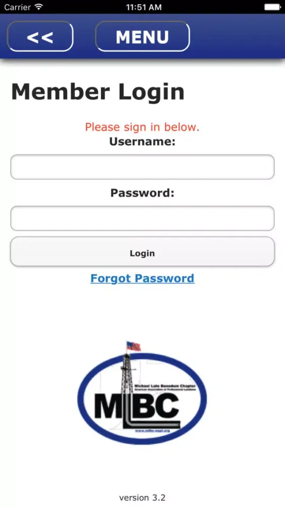 MLBC Mobile App Screenshots