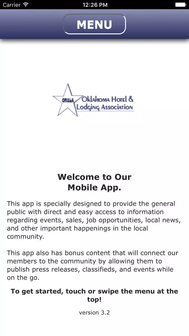 OK Hotel and Lodging Association Screenshots