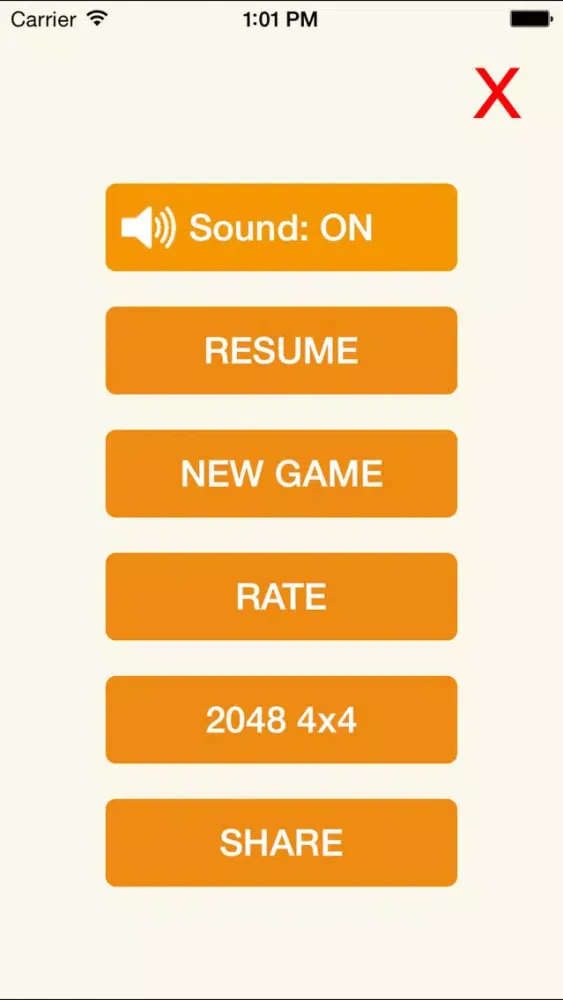 Zrzuty ekranu 2048 5x5 Undo