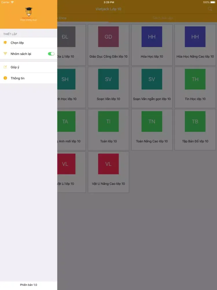 Giải bài tập iPad  Screenshots