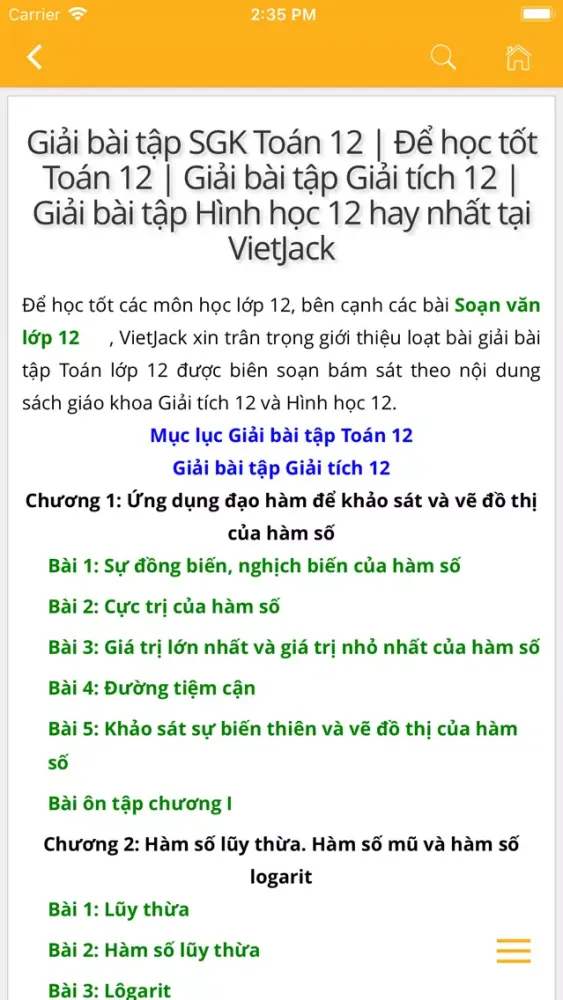 Giải bài tập Screenshots