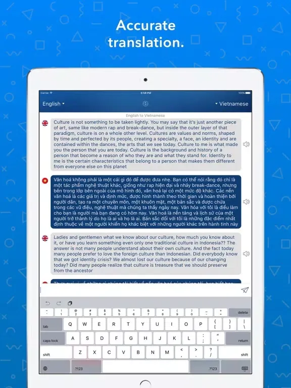 Vietnamese Dictionary Offline iPad  Ekran Görüntüleri