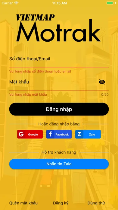 Capturas de pantalla de Vietmap Motrak