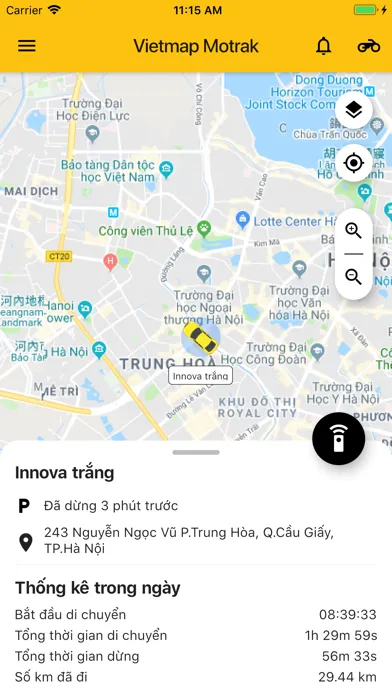 Capturas de pantalla de Vietmap Motrak