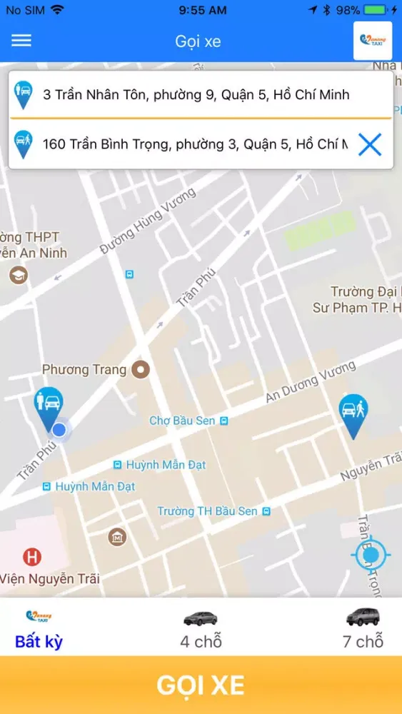 Taxi Đà Nẵng應用截圖