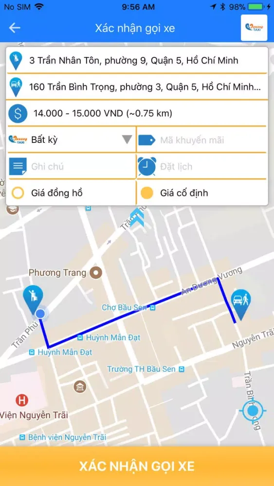 Taxi Đà Nẵng應用截圖