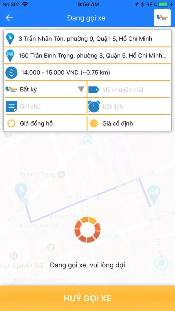 Taxi Đà Nẵng應用截圖