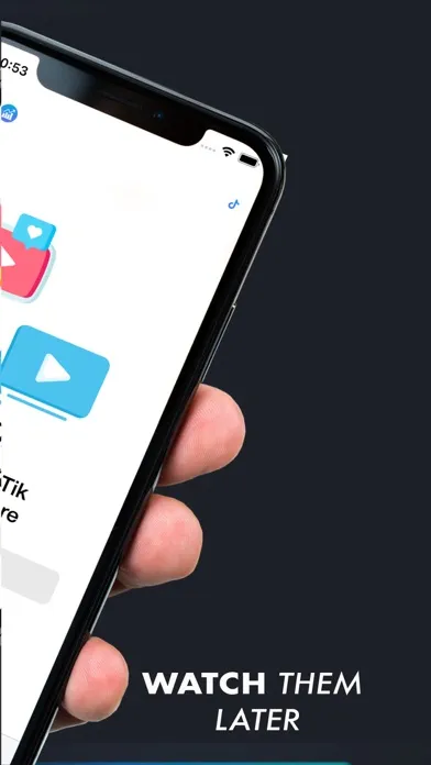 Captures d'écran de SnapTik - Video Saver Manager