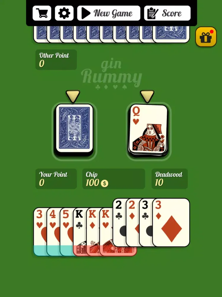 ginRummy - Simply Gin iPad 应用截图