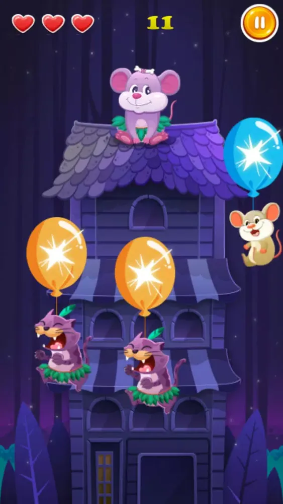 Ảnh chụp màn hình của Balloon War