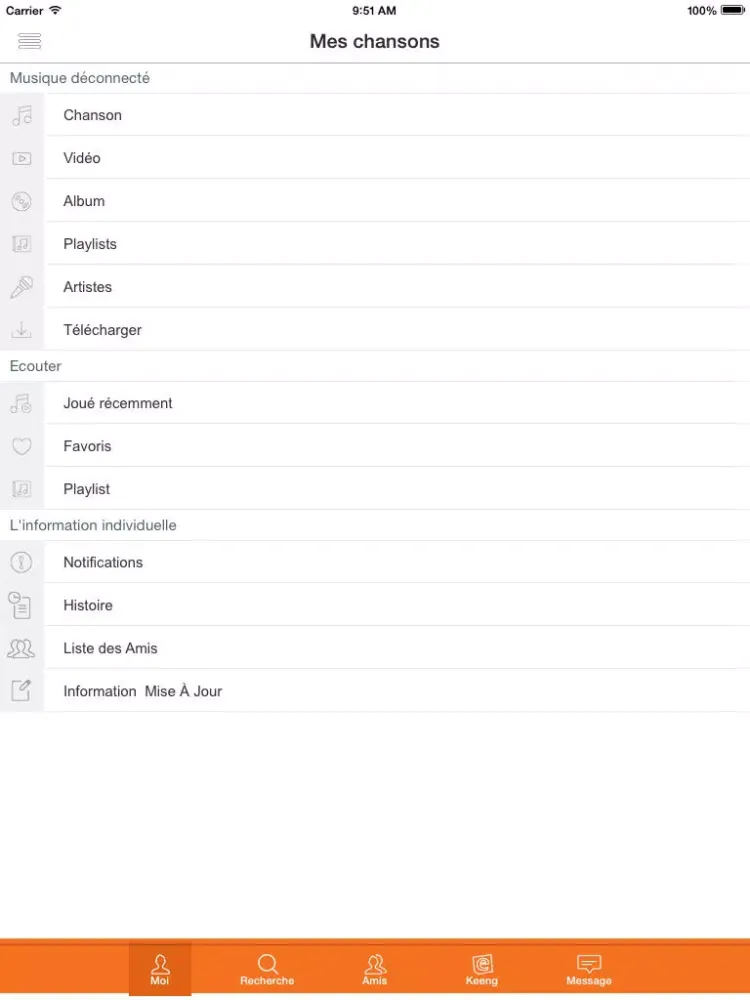 Screenshot di Keeng Haiti iPad 
