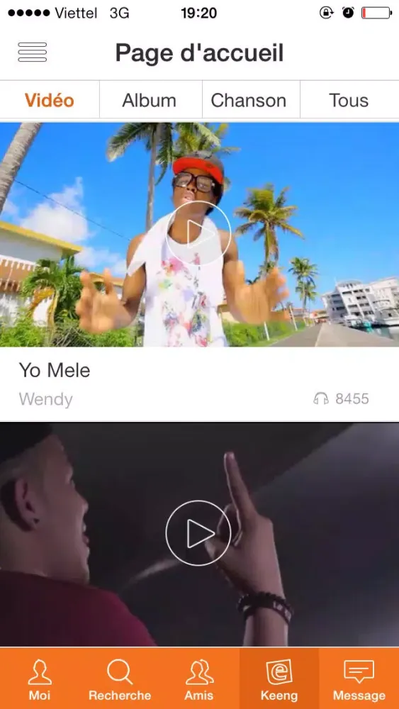 Screenshot di Keeng Haiti