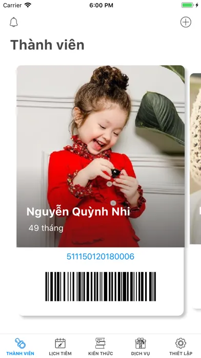 Sổ tiêm chủng gia đình Screenshots