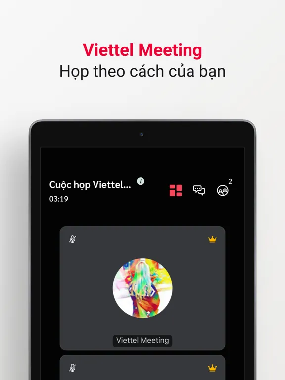 تصاویر Viettel Meeting iPad 