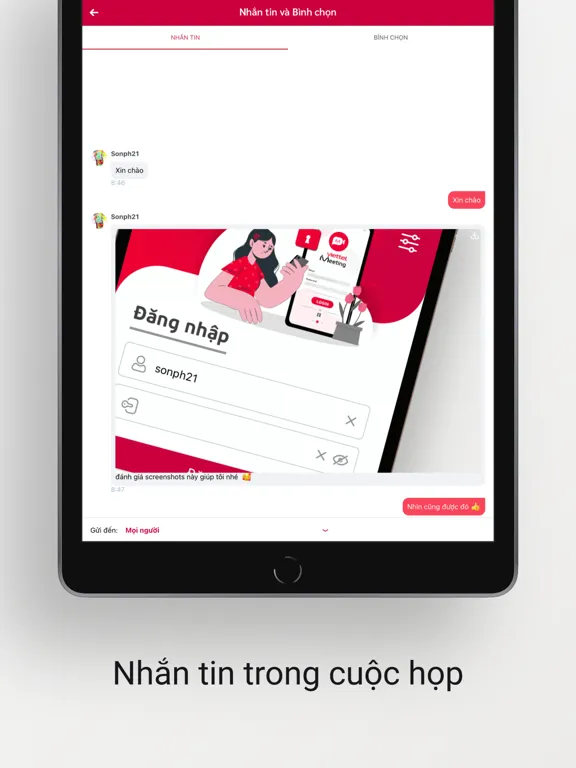 تصاویر Viettel Meeting iPad 