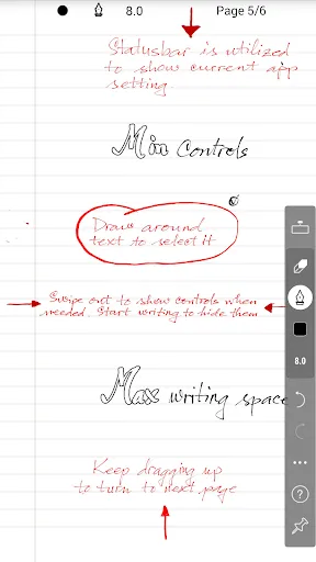 INKredible-Handwriting Note Screenshots