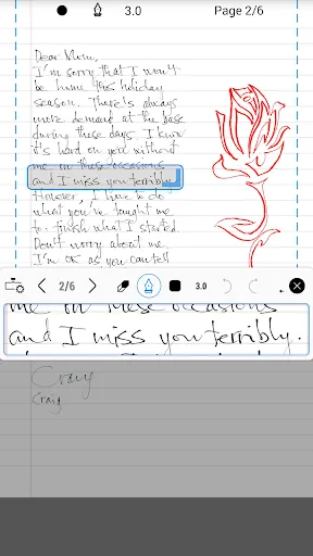 INKredible-Handwriting Note Screenshots