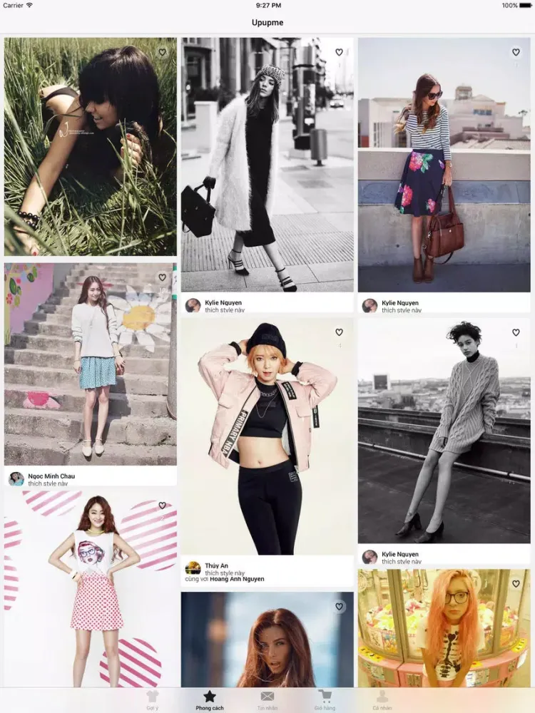 Upupme - Mua sắm thời trang iPad  Screenshots