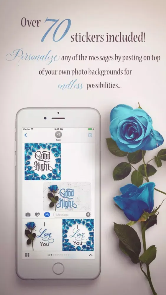 Screenshot di Flower Greetings Blue Roses
