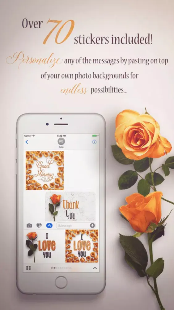 Capturas de pantalla de Flower Greetings Orange Roses